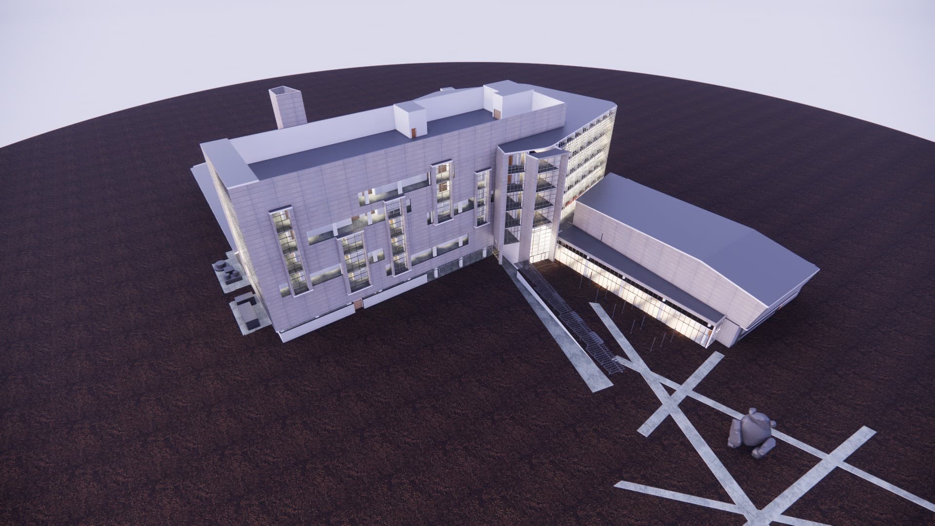 Revit complete building model