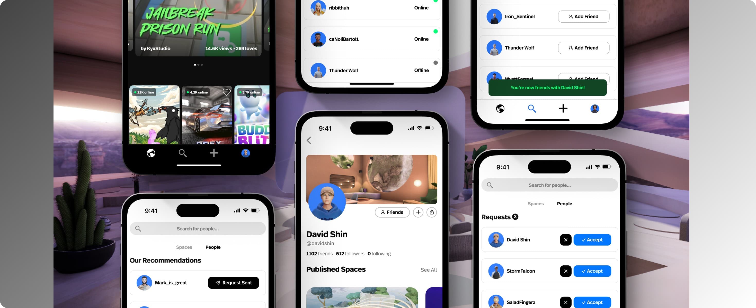 Reducing user friction and introducing key user engagement features on Spatial's mobile app